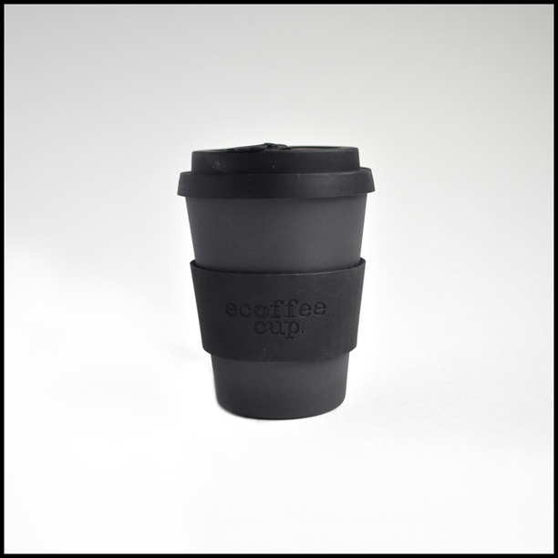 Image of a Black Ecoffee Cup